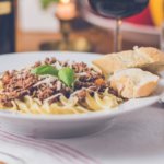 Tagliatelle con ragù bolognese