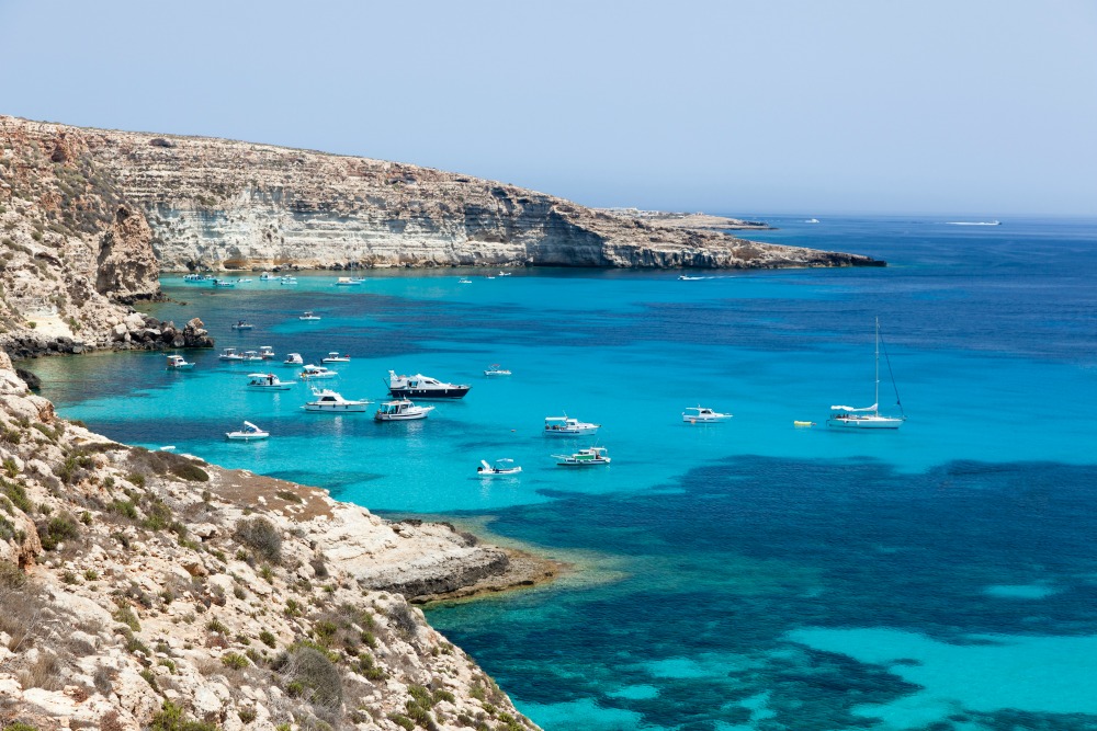 Lampedusa, Sycylia. Najpiękniejsze włoskie wyspy