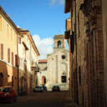 Sassoferrato, Marche. Kościół Św. Franciszka