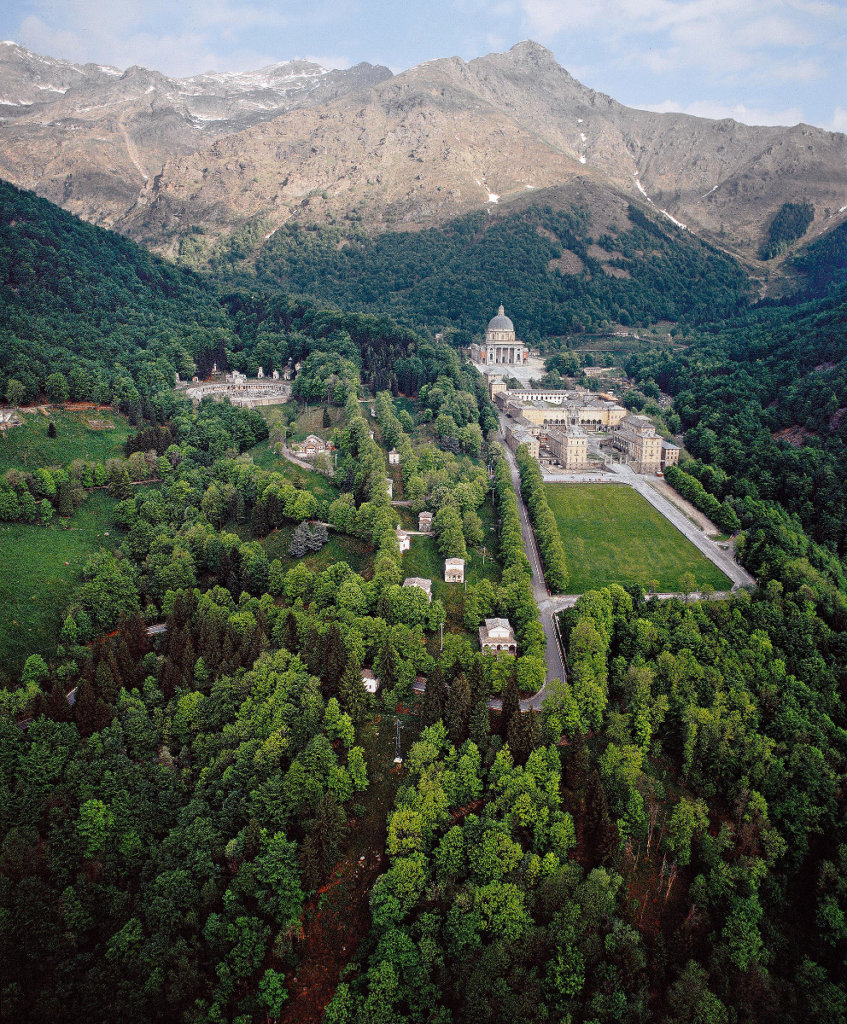 Piemont. Sacro Monte di Oropa