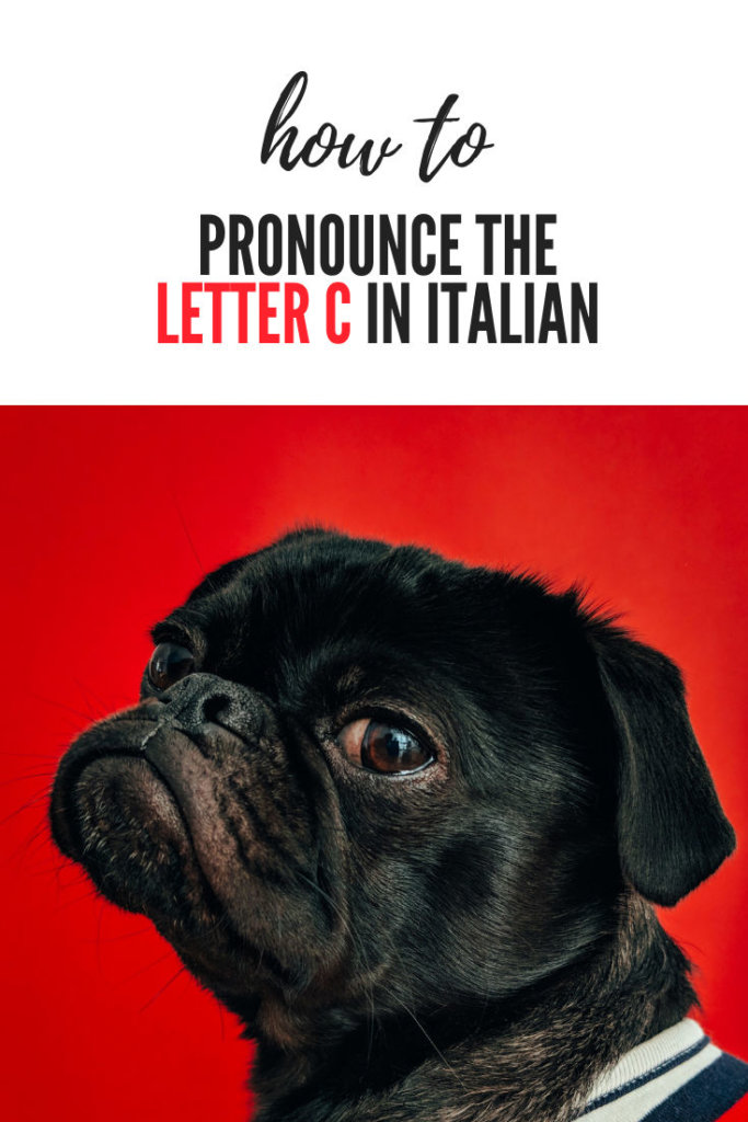 Wymowa litery c w języku włoskim