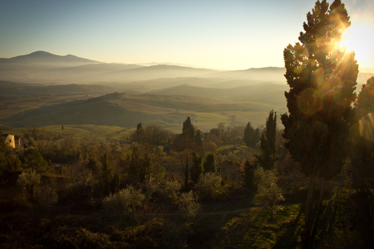 Val d'Orcia, Toskania