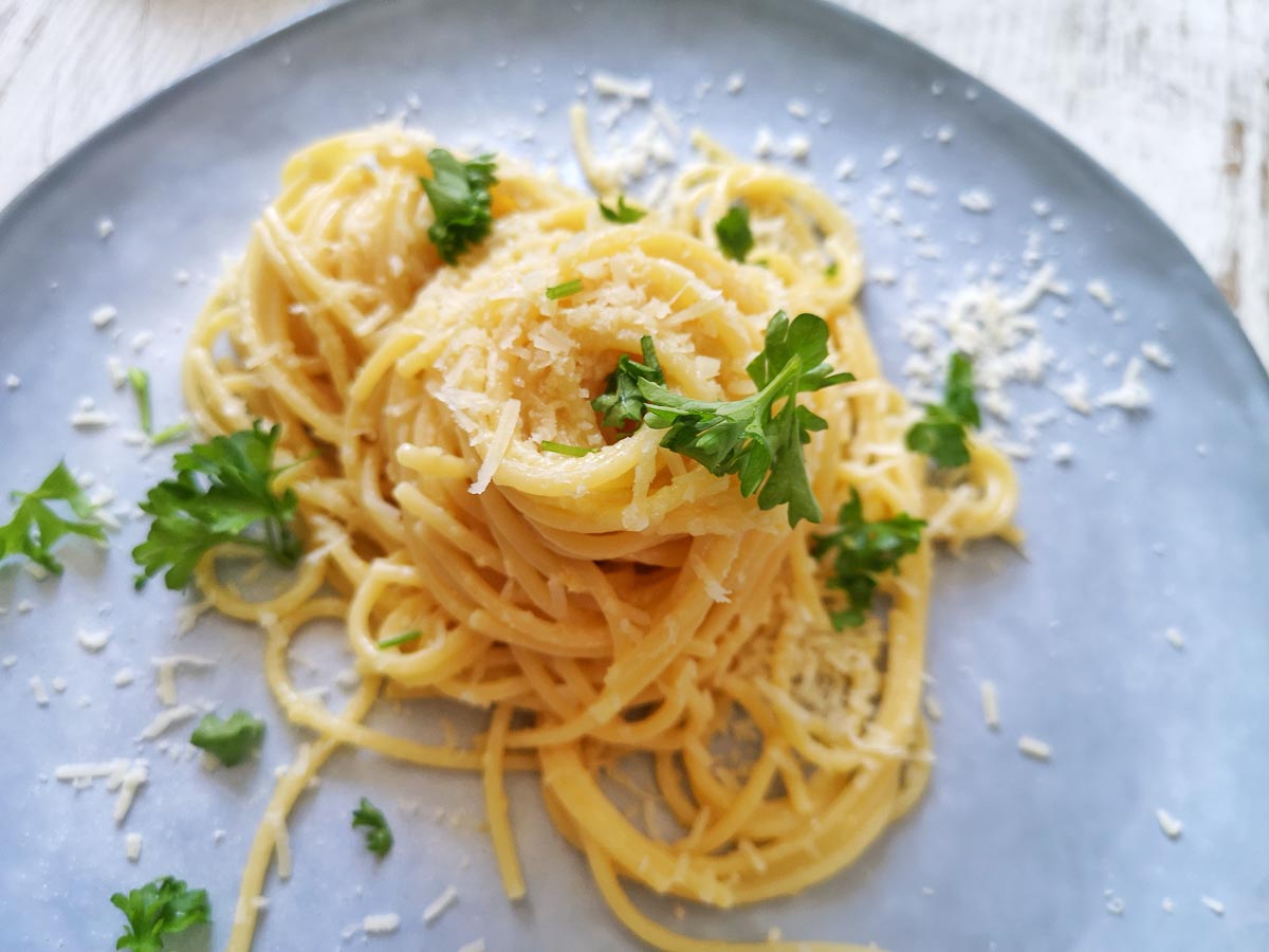 Spaghetti al limone, przepis