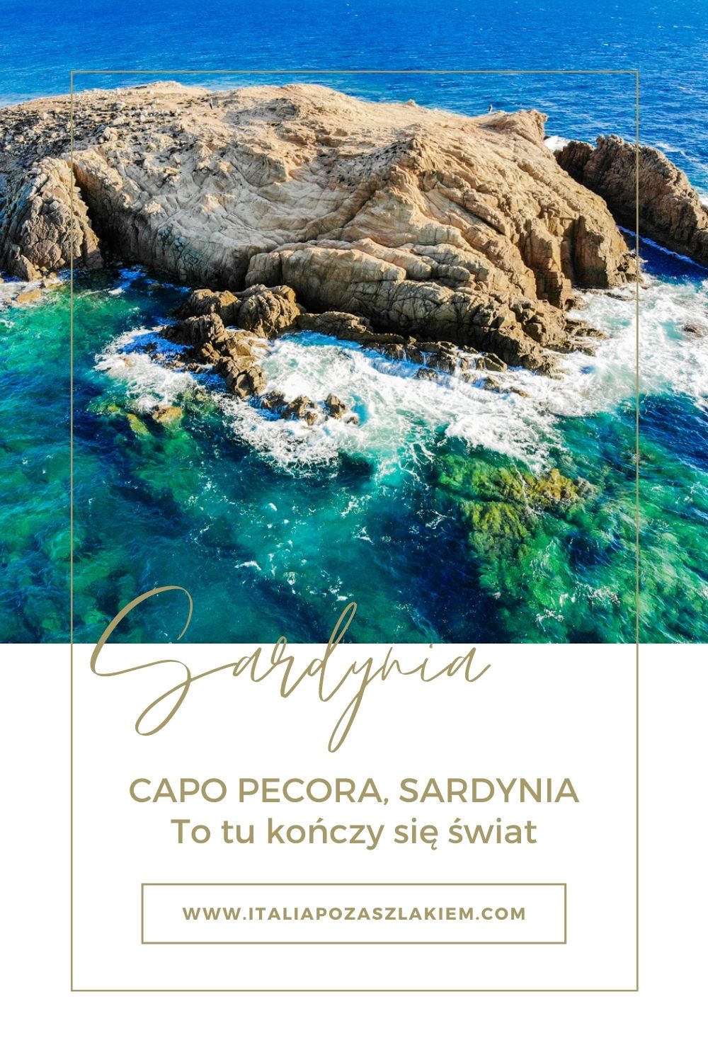 Capo Pecora, Sardynia, Włochy