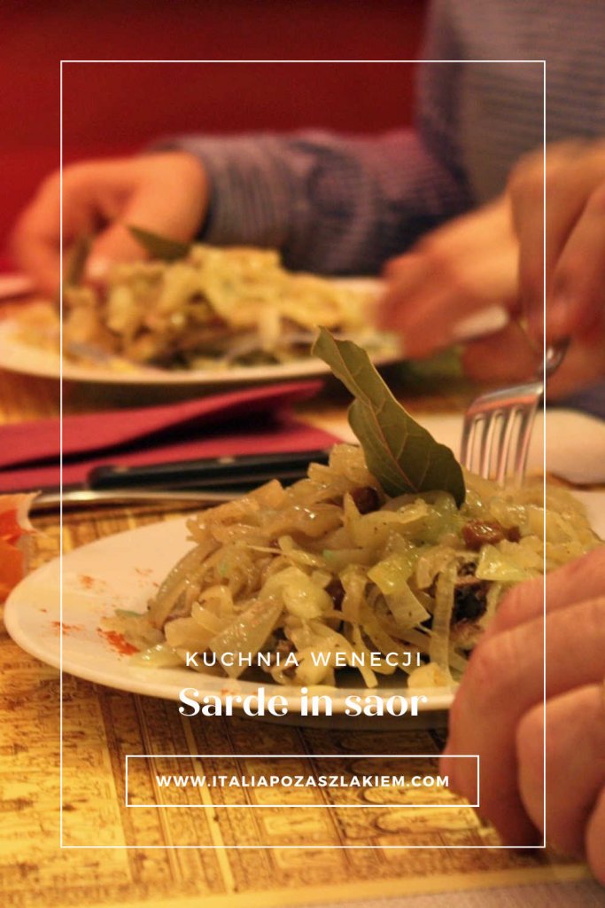 Sarde in saor, przepis kuchni weneckiej