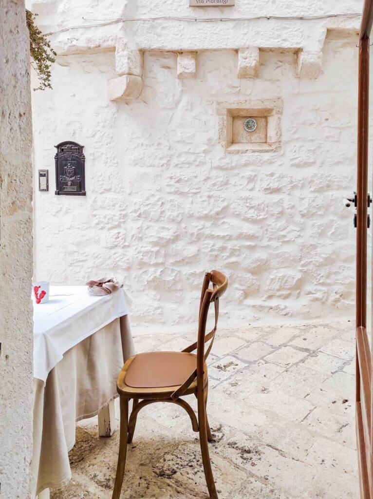 Ristorante U Curdunn Locorotondo, Apulia