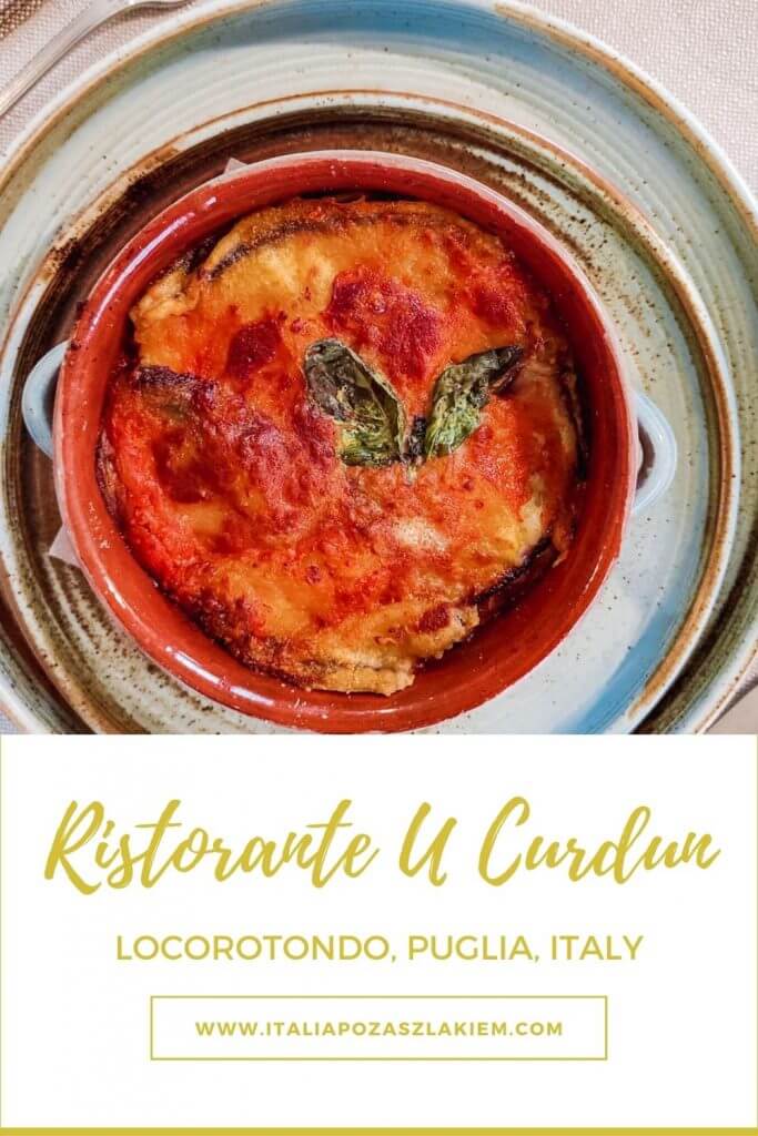 Ristorante U Curdunn Locorotondo, Apulia