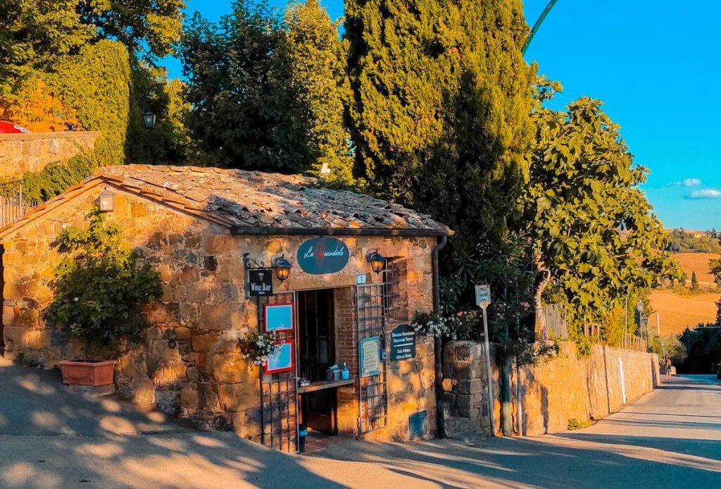 Monticchiello, gdzie zjeść. Toskania