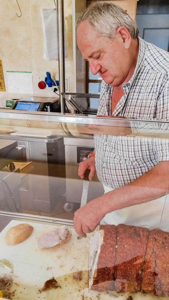 Pienza, Bindi Enzo, produkty regionalne