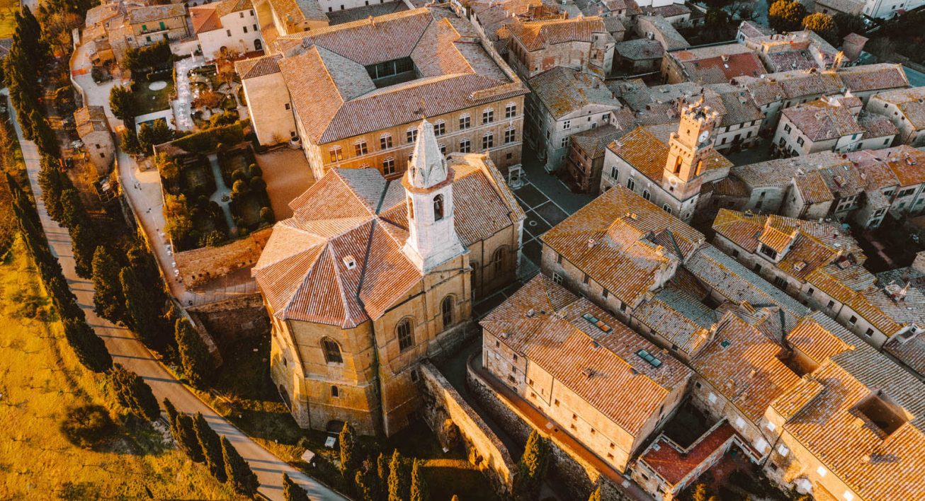 Toskania, Pienza