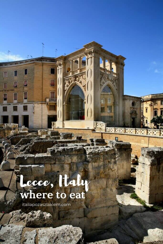 Lecce, Apulia, Italy - where to eat