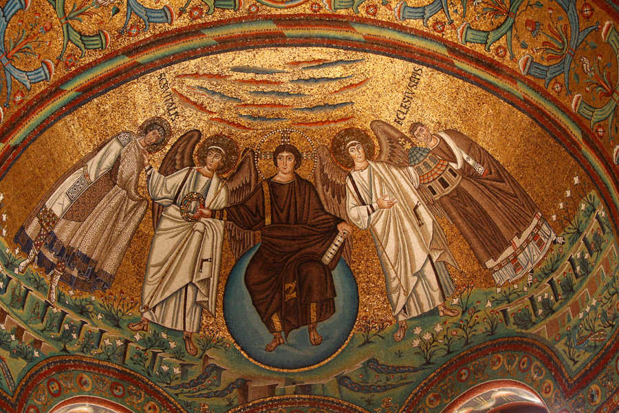 Mozaiki w Basilica di San Vitale