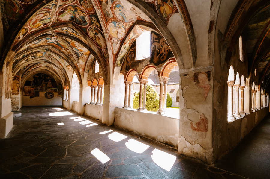 Krużganek katedralny z gotyckimi freskami, Brixen