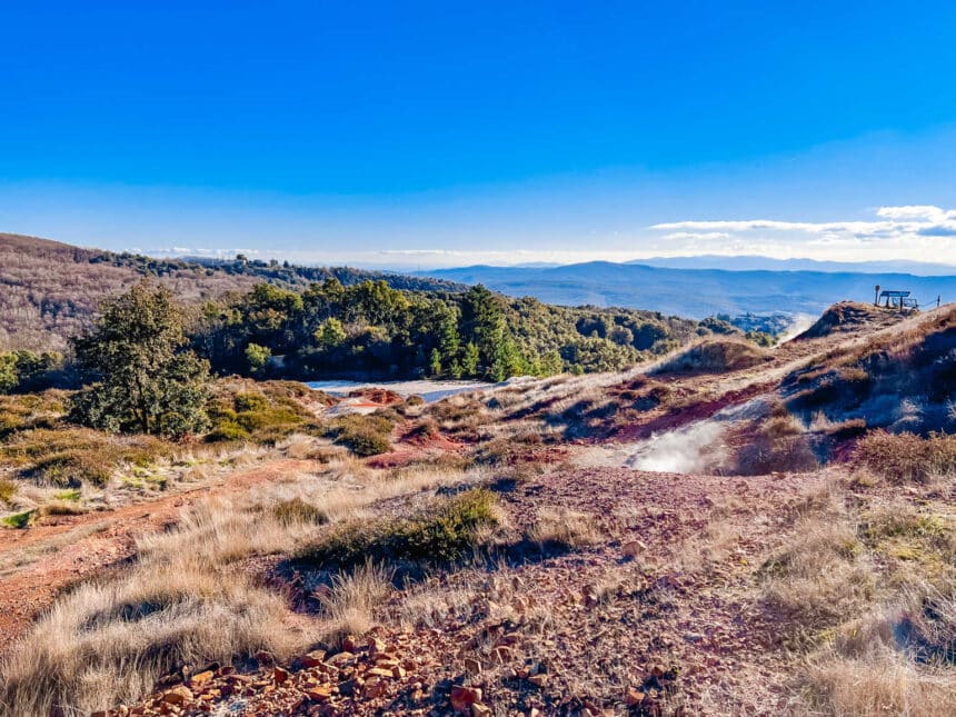 Parco delle Biancane w Monterotondo Marittimo