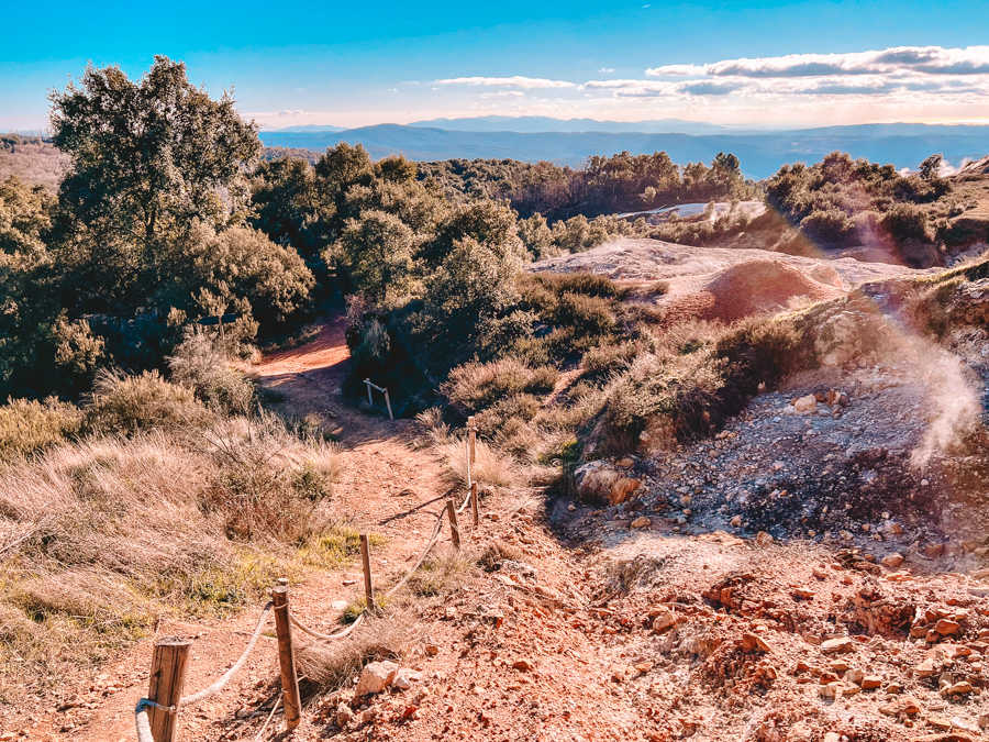Parco delle Biancane w Monterotondo Marittimo