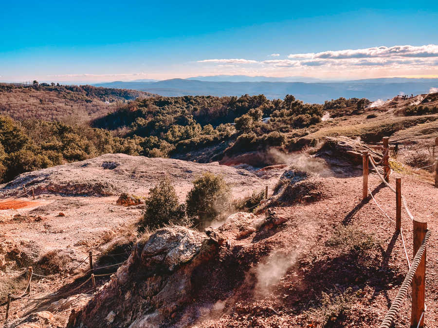 Parco delle Biancane w Monterotondo Marittimo
