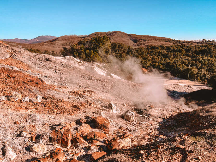 Parco delle Biancane, Monterotondo Marittimo, Toskania