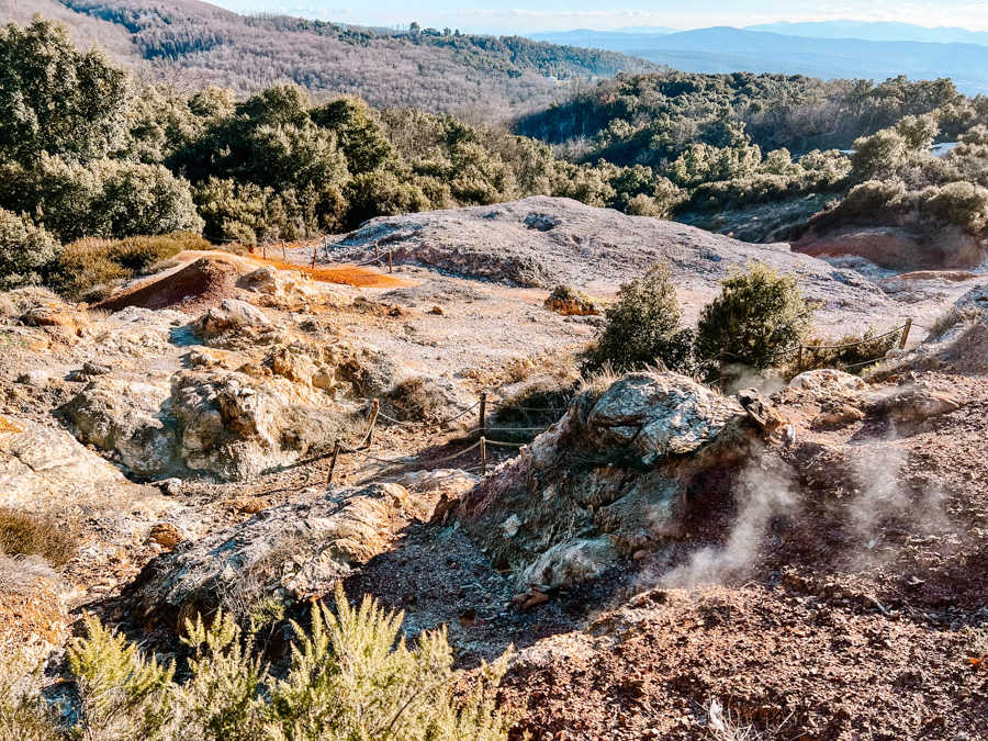 Parco delle Biancane, Monterotondo Marittimo, Toskania