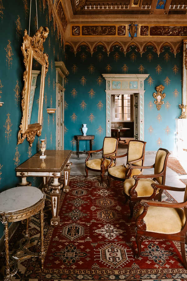 Sala blu w Palazzo della Direzione (Pałac Dyrekcji)