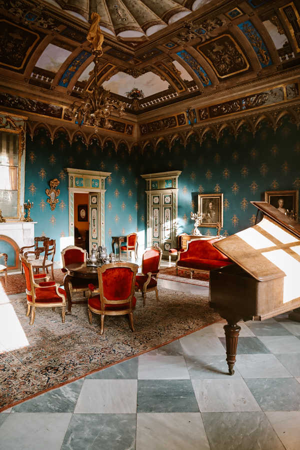 Sala blu w Palazzo della Direzione (Pałac Dyrekcji)