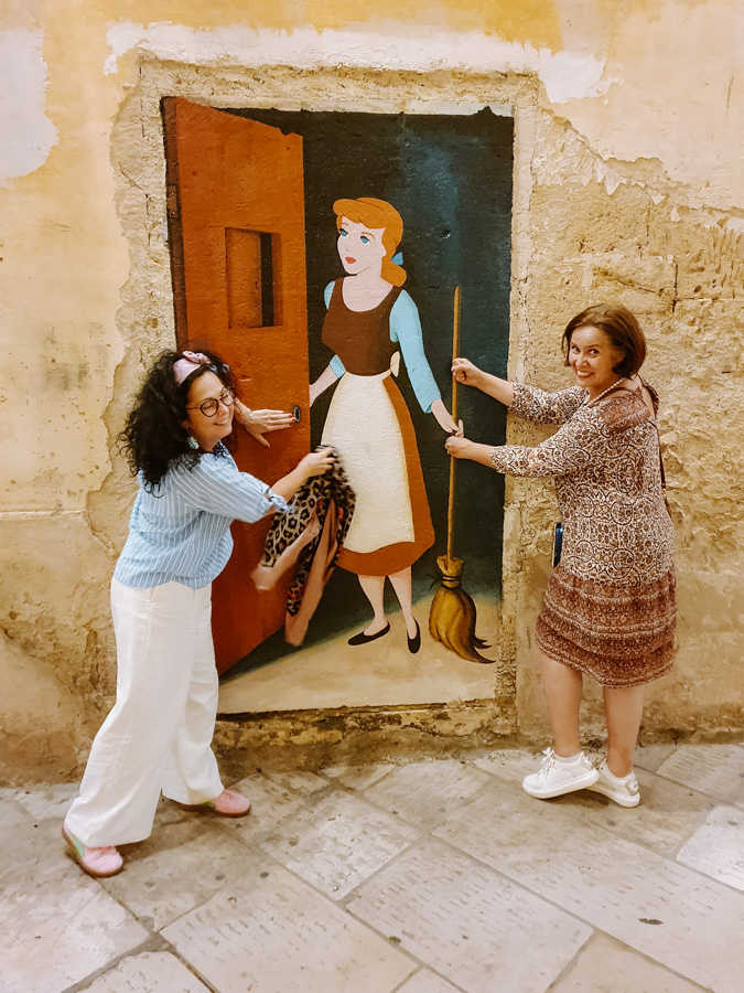Murale w Grottaglie w Apulii