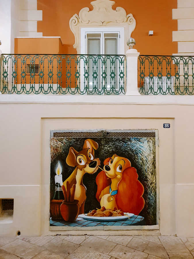 Murale w Grottaglie w Apulii